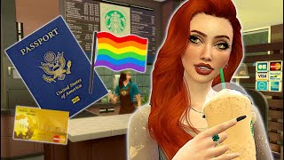 I made my sim live in the real world and it was pretty upsetting // Sims 4 mods