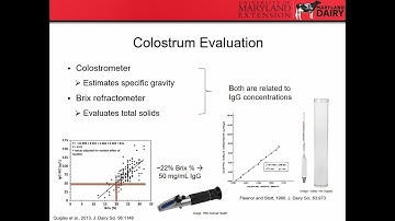 Dairy Calf Management, Birth to Weaning
