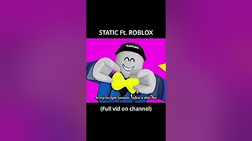 STATIC Ft. Roblox || Roblox Animation #contrope #roblox #robloxanimation #funny #recommended