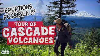 ACTIVE Volcanoes in the US!? Washington Cascade Volcanic Arc Tour