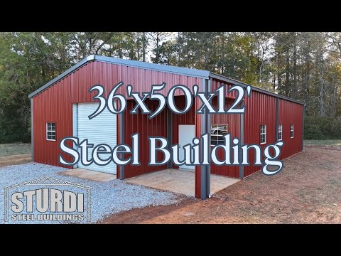 Commercial and industrial steel buildings video