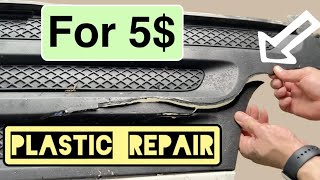 Like New. Cheap And High-Quality Plastic Repair