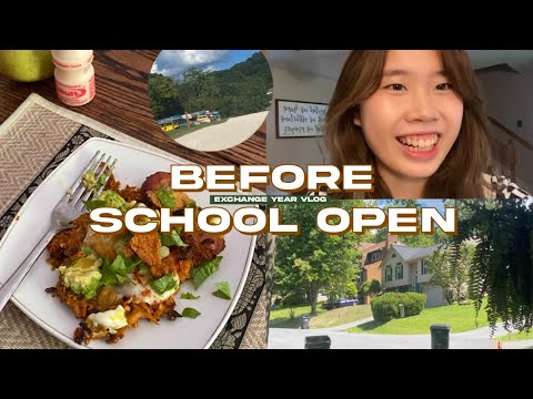 🇺🇸) Exchange diary in USA | (vlog) 2วันแรกที่อเมริกาก่อนเปิดเรียน | daytime