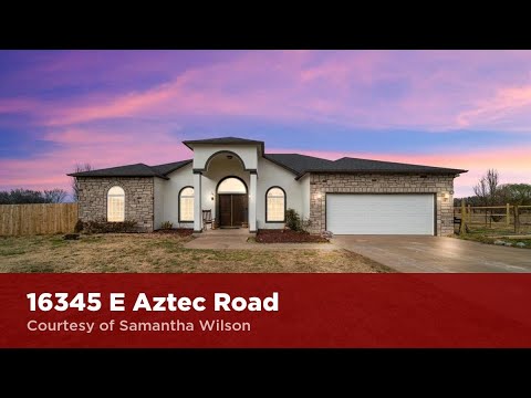16345 E Aztec Road, Claremore, OK home video tour