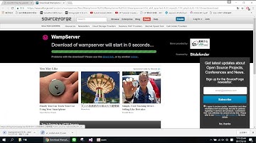 第五週如何安裝wampserver