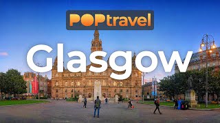 Walking in GLASGOW / Scotland (UK) - 4K 60fps (UHD)