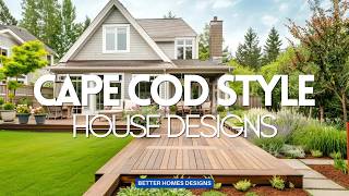 CAPE COD HOUSE DESIGN INSPIRATION | UNLOCK ULTIMATE NEW ENGLAND SHINGLE CURB APPEAL HACKS RIGHT NOW