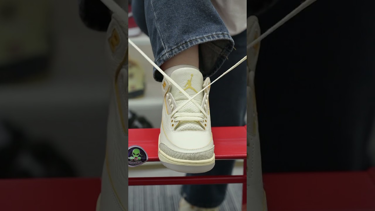 How to lace JBalvin x Jordan Air Jordan3