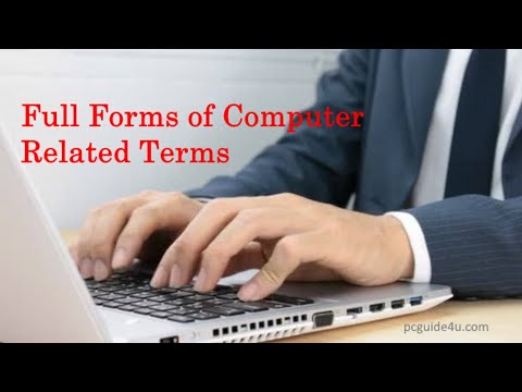 Computer Related Full Forms - You Should Know? @pcguide4u
