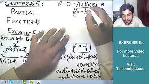 1st year Math, Chapter 5, Ex 5.4 | Free Video Lectures of 1st year Math