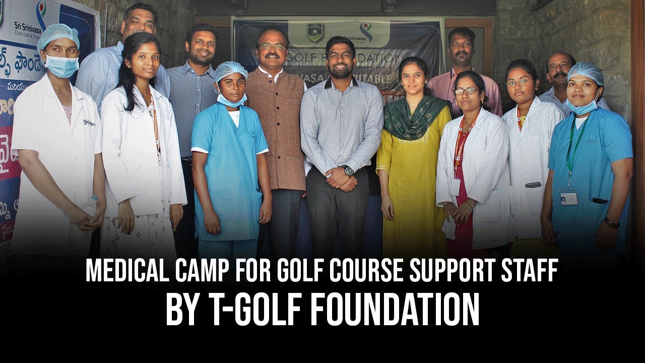 Free Medical Camp for Golf Course Support Staff by T-Golf Foundation || Boulders Hills || Hyderabad