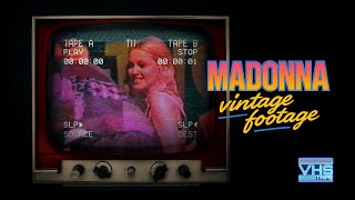 Madonna // RAW FOOTAGE 1991 AIDS Dance-A-Thon // Camcorder VHS video // HD