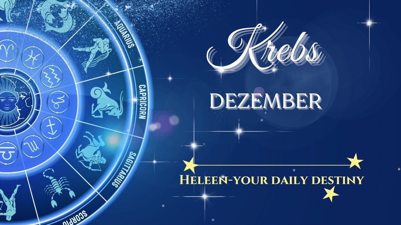 NEUBEGINN AUF ALLEN EBENEN /Liebe/Beruf/Finanzen KREBS DEZEMBER 2025