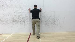 Split Stance Ankle Mobility Back View