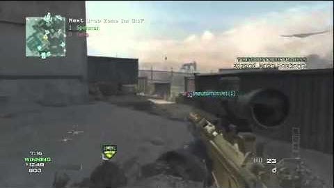 DAT DIRTY MW3 CLIP!!