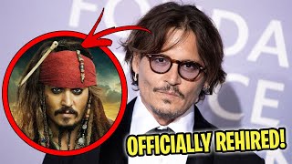 Johnny Depp OFFICIALLY REHIRED | Back In a New Pirates of the Caribbean 6 Movie?