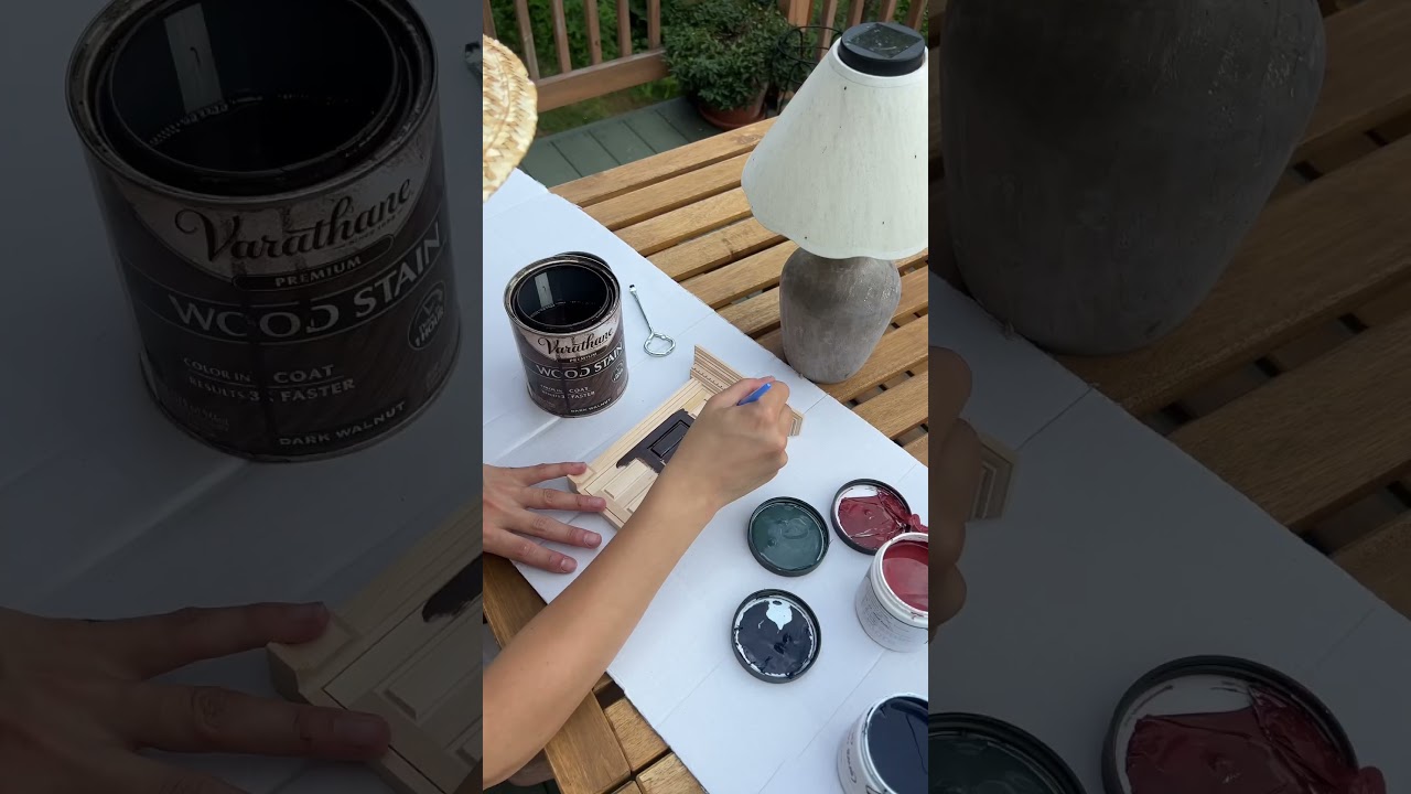 I made a fairy door outlet/ switch plate cover with a dollhouse door 