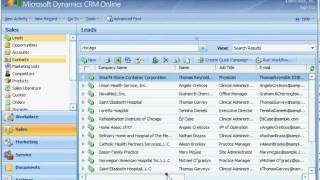 MSCRM Quick Find Demonstration