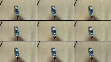 Arduino TinyML Kit Tutorial #6  Gesture Controlled Led State using EdgeImpulse 720p