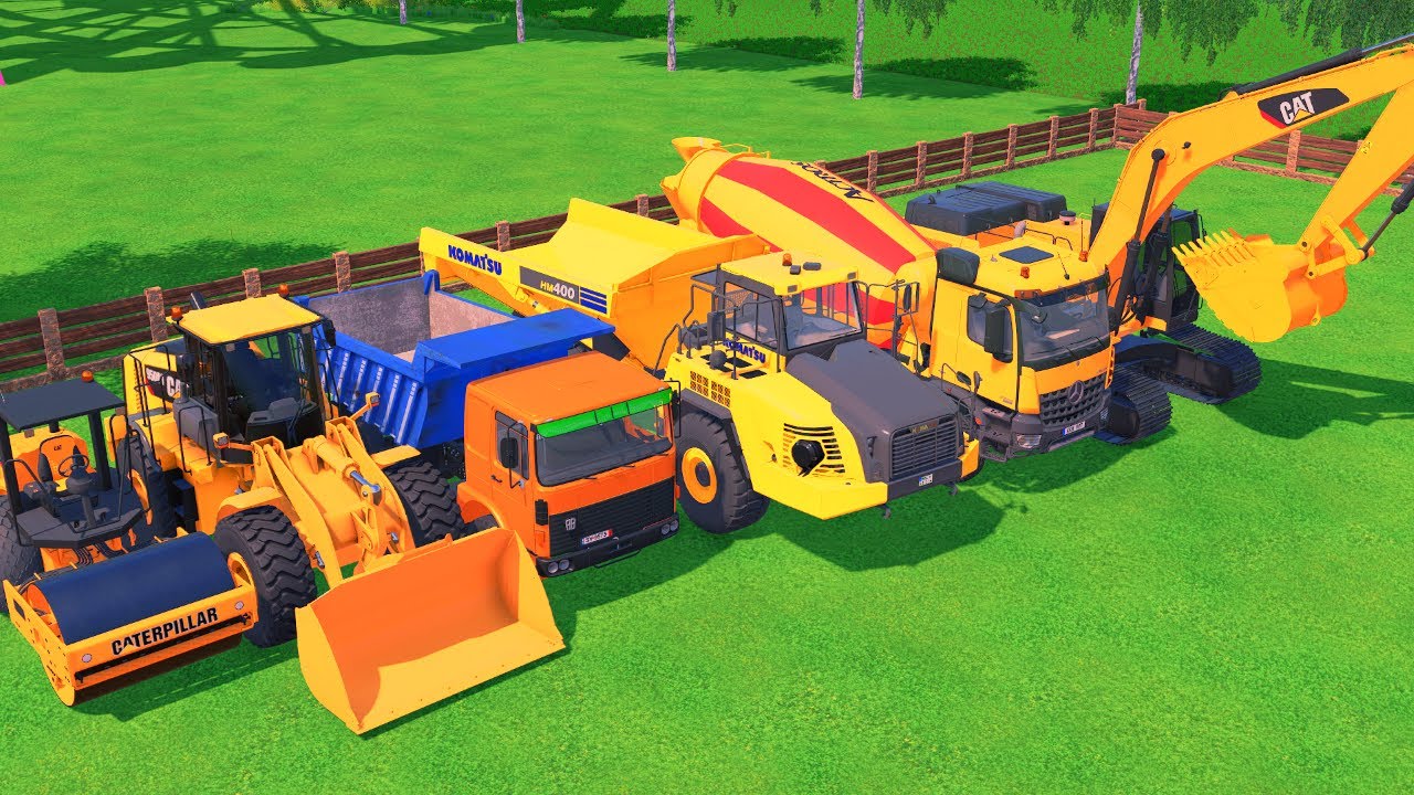 Mega Rc Truck Rc Excavator Rc Dozer Rc Wheel Loader Rc Machine Action Scaleart MAN Lesu Digger ET26L