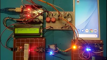 Arduino laser security system with SMS notification demo