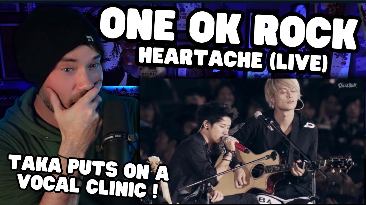 Metal Vocalist First Time Reaction - ONE OK ROCK - Heartache Acoustic Ver-  Yokohama Stadium