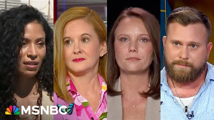 Epstein survivors, family SPEAK OUT on MSNBC: Demanding accountability and making their own list