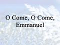 O Come, O Come, Emmanuel (Hymn Charts with Lyrics, Contemporary)