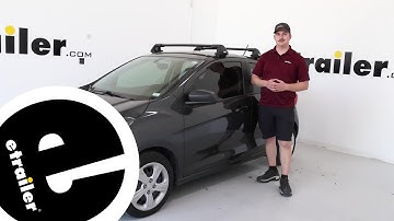 Setting up the Fit Kit for Thule Evo Clamp and Edge Clamp Roof Rack Feet on a 2020 Chevrolet Spark