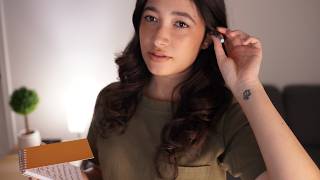 asmr | lost & found roleplay ✨ (soft-spoken, flipping pages, tapping, etc.) screenshot 5
