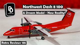 Retro Reviews #135 - 3D Design Deck Northwest Airlink Bombardier Dash 8-100