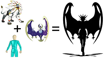 ポケモン折り方ルナアーラ立体作り方