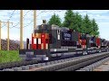 Minecraft Southern Pacific Roll On Train Animation