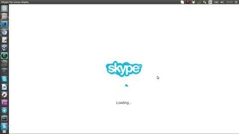 Skype For Linux Alpha 1.10 Progress Check