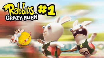 Rabbids Crazy Rush - Rabbits Crazy Rush Run - Rabbids Crazy Rush GamePlay #1
