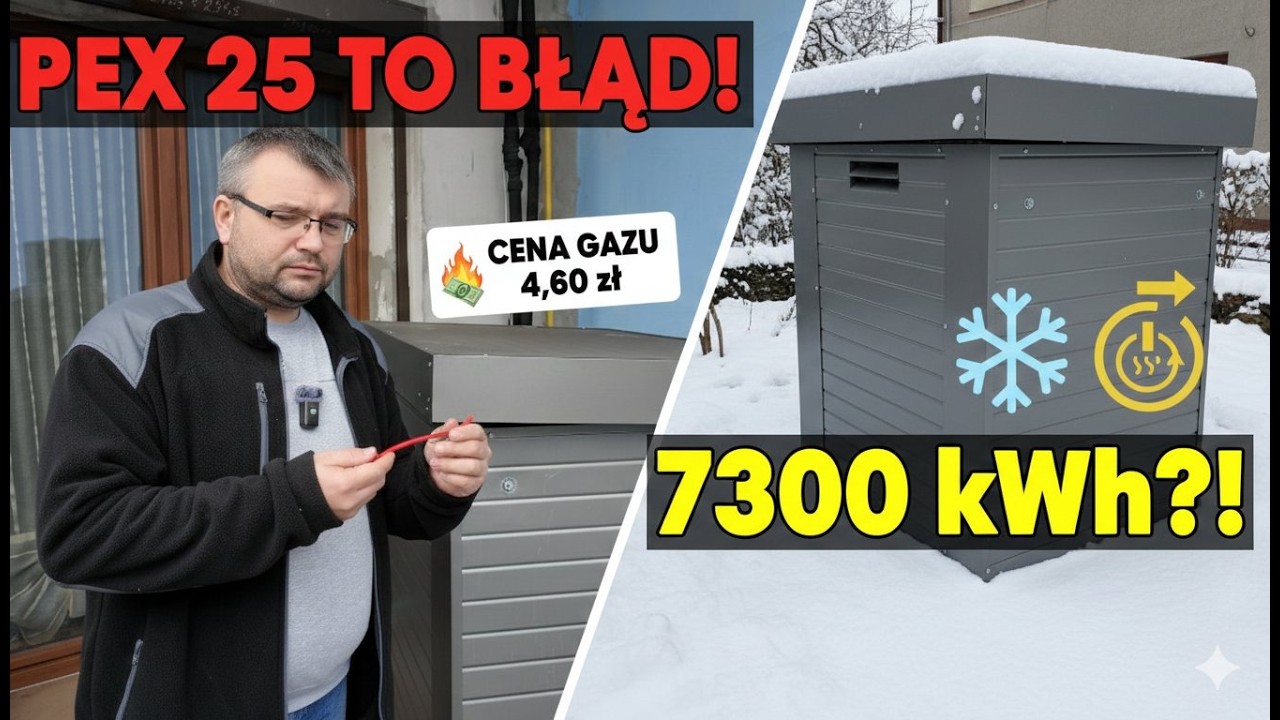 Mój największy BŁĄD w ogrzewaniu! 🥶 Kogenerator, Pompa Ciepła i nowe DEYE