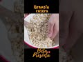 Como hacer granola CASERA #shorts #granola