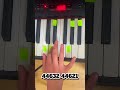 Imagine dragons-demons(piano tutorial)#pianotutorial #easy #piano #shorts