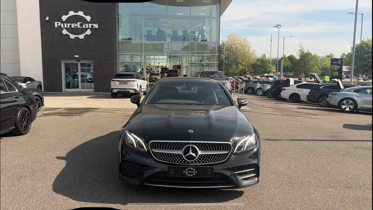 2018-mercedes-benz-e-class-diesel-coupe-amg-line-2-0l-youtube