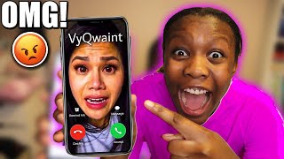 CALLING VY QWAINT! OMG PROJECT ZORGO HACKER KIDNAPPED HER ON THE PHONE! Chad Wild Clay Spy Ninjas