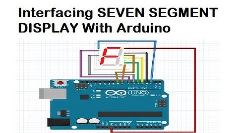 Interfacing SEVEN SEGMENT DISPLAY With Arduino UNO || Print 1,2,3,4,5,6,7,8,9,0,A,B,C,D,E,G,F