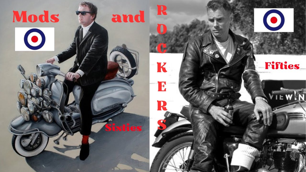 Mod Vs Rocker Fashion Mods and Rockers - YouTube