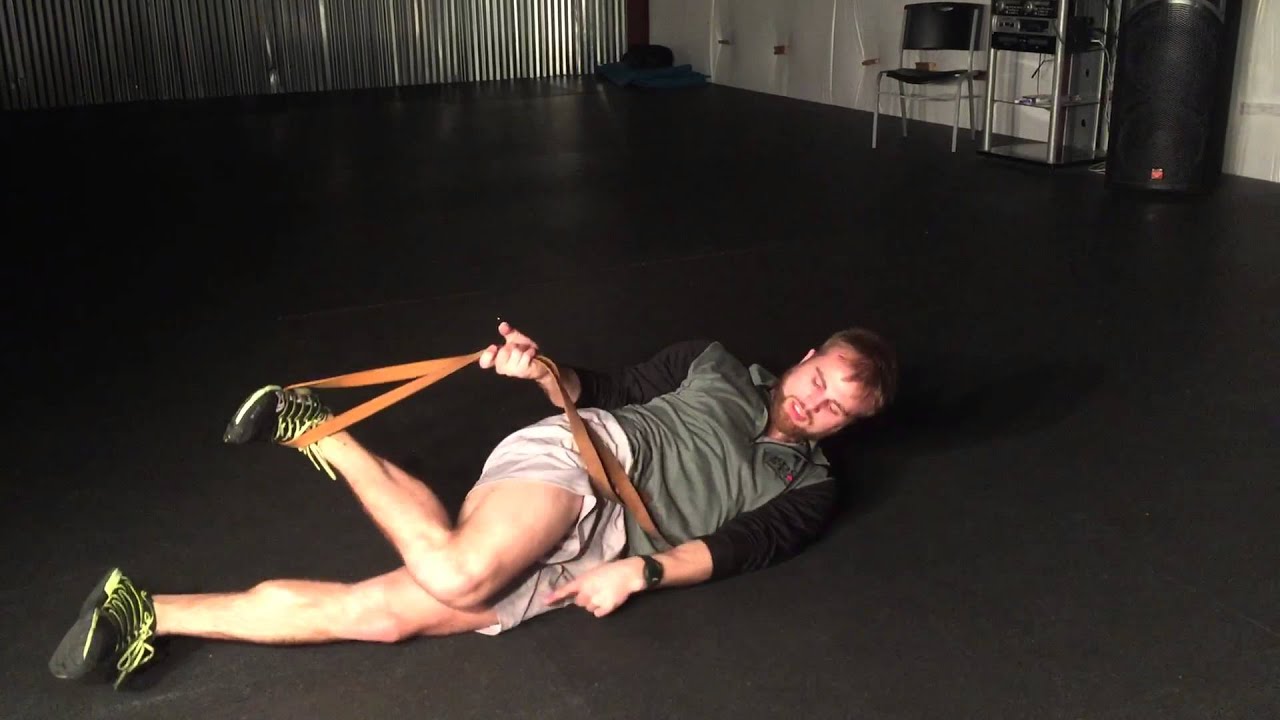 Resistance Band Quad Stretch