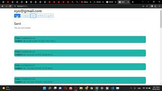 cs50 Project mail demonstrated