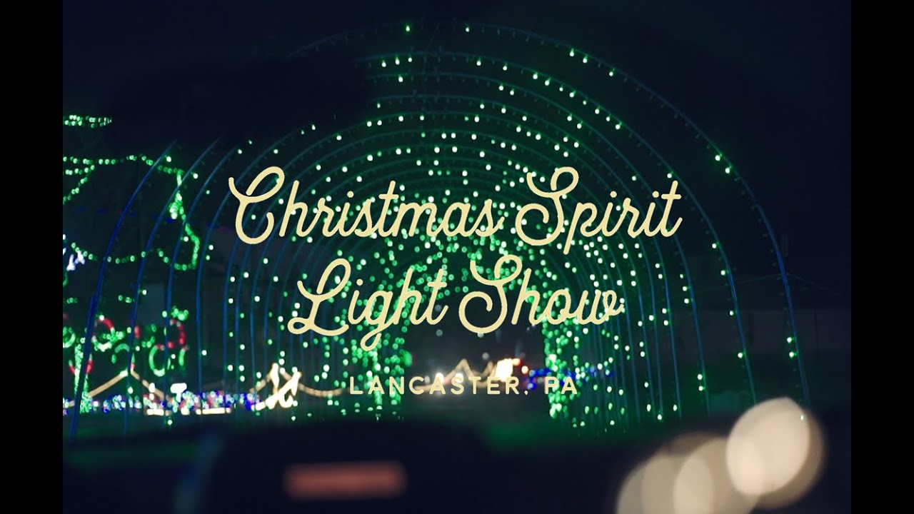 The Christmas Spirit Light Show YouTube