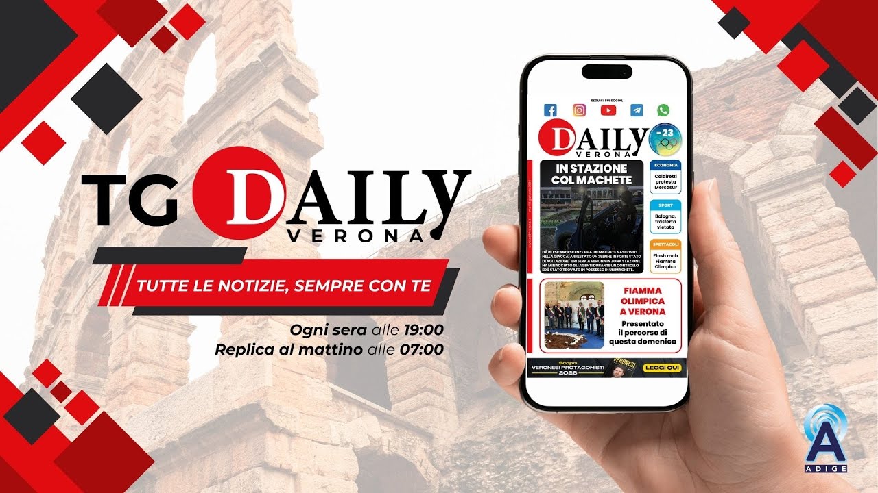 IN STAZIONE COL MACHETE - TG DAILY 14.01.2026