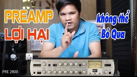 SPL FRONTLINER 2800 , PREAMP LỢI HẠI NHẤT - EQ, COMP, DE - ESSER ĐỘC LẬP -