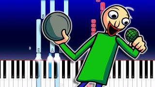 Baldi's Basics in Funkin' - !Piracy - Friday Night Funkin (Piano Tutorial)