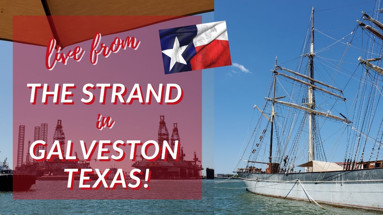 Galveston, Texas Shopping and Pier 21 YouTube