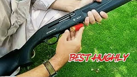 BA 312 Semiautomatic Shotgun (loading Unloading) #shotgun